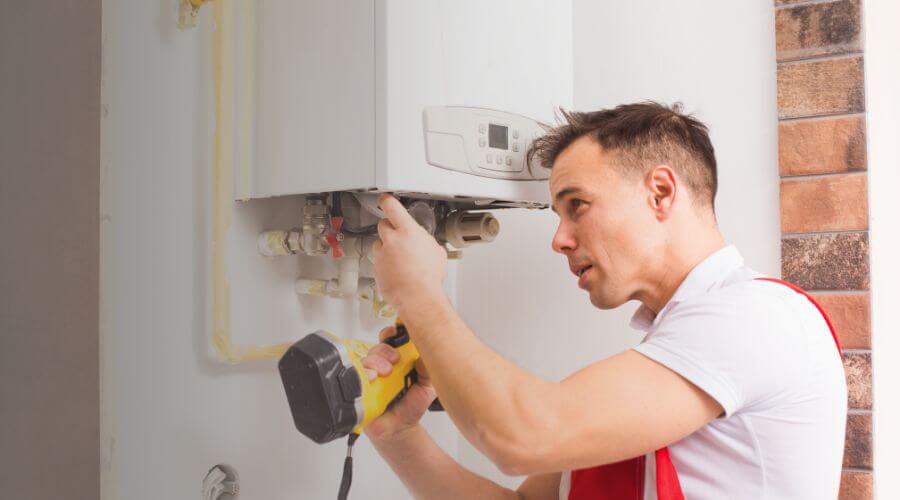 Professional tankless water heater installation in Molt, MT